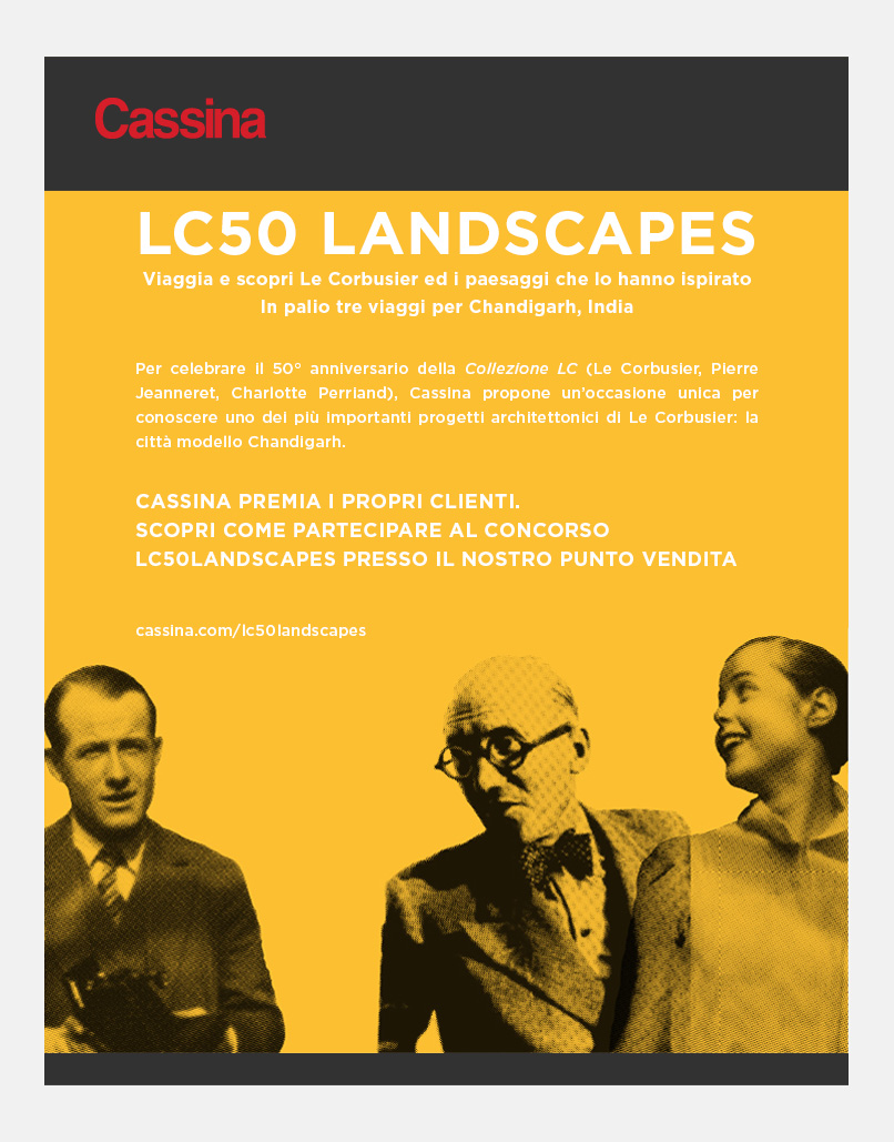 LC50 Landscapes: Scopri i Paesaggi di Le Corbusier grazie al concorso di Cassina