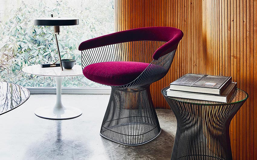 Platner side chair Knoll