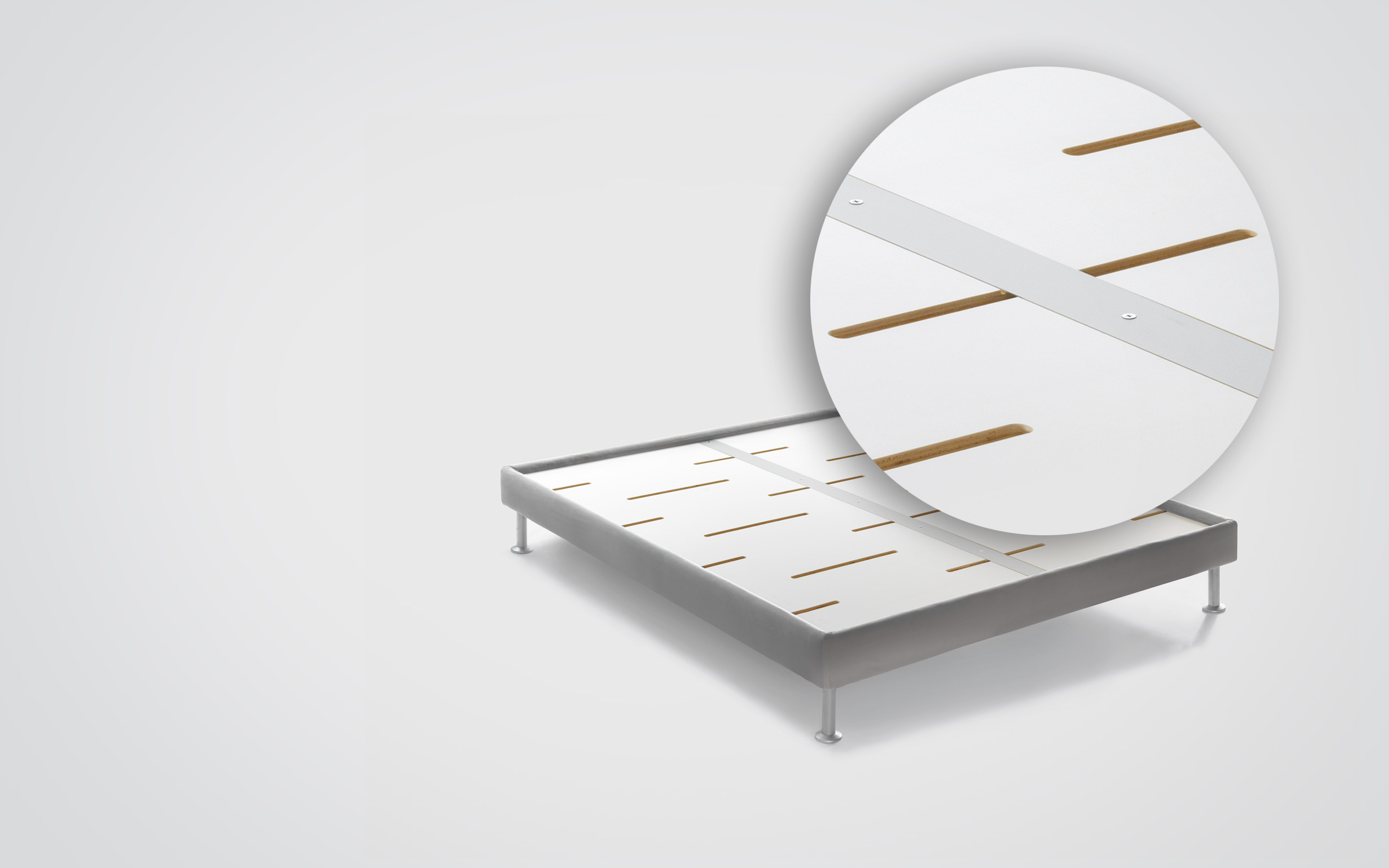 Base H16 - ORTHOPEDIC MATTRESS SUPPORT - Flou