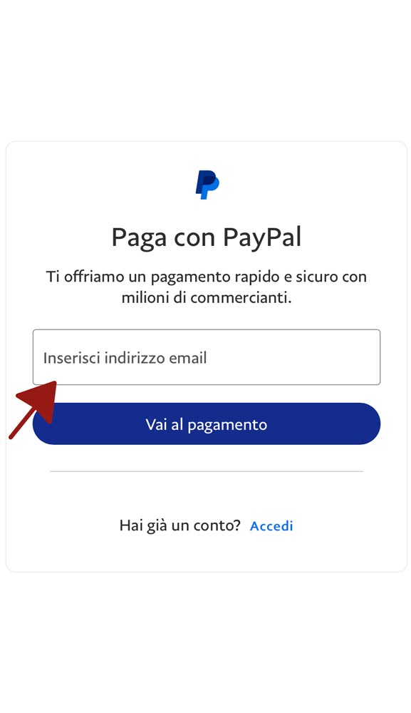 Pagamento con Carta di Credito su PayPal - gerosadesign.com