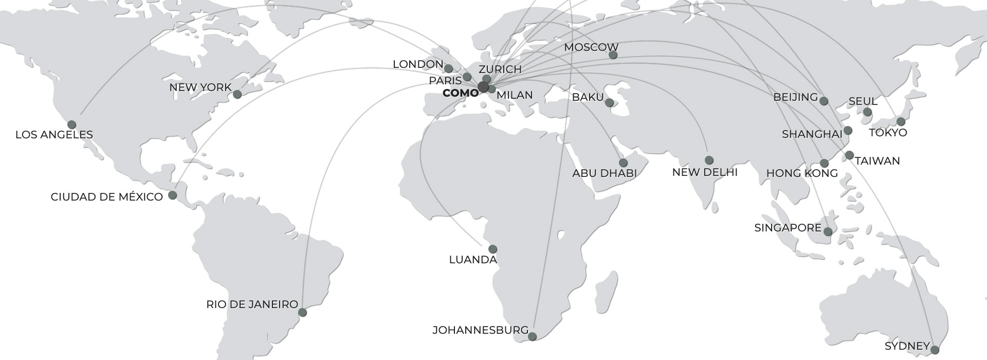 Worldwide Deliveries - Gerosa Design
