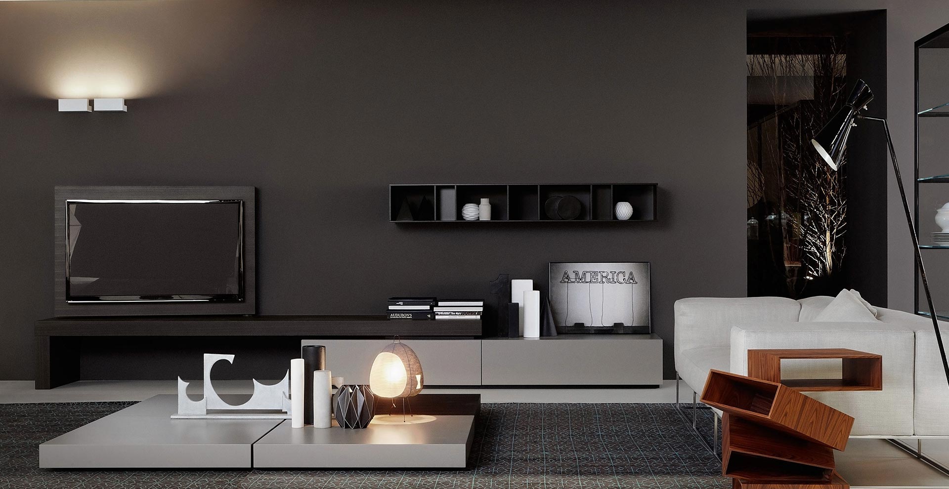 Modern Living TV HI-FI Porro