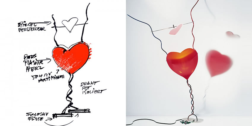 One from the heart Ingo Maurer