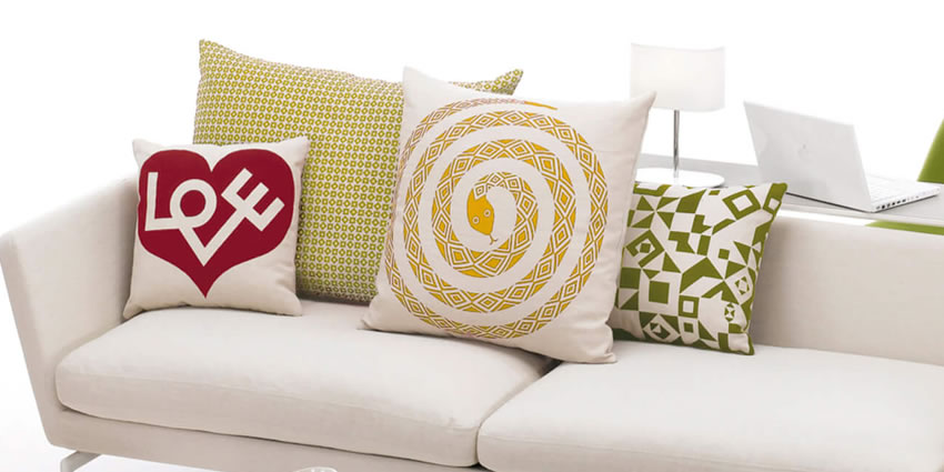 Graphic Print Pillows & Classic Maharam Pillows Vitra