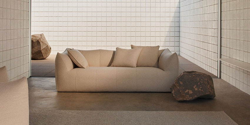 Sectional Fabric Sofa Sengu Bold, Designed by Patricia Urquiola for Cassina - Cassina - Design Italy