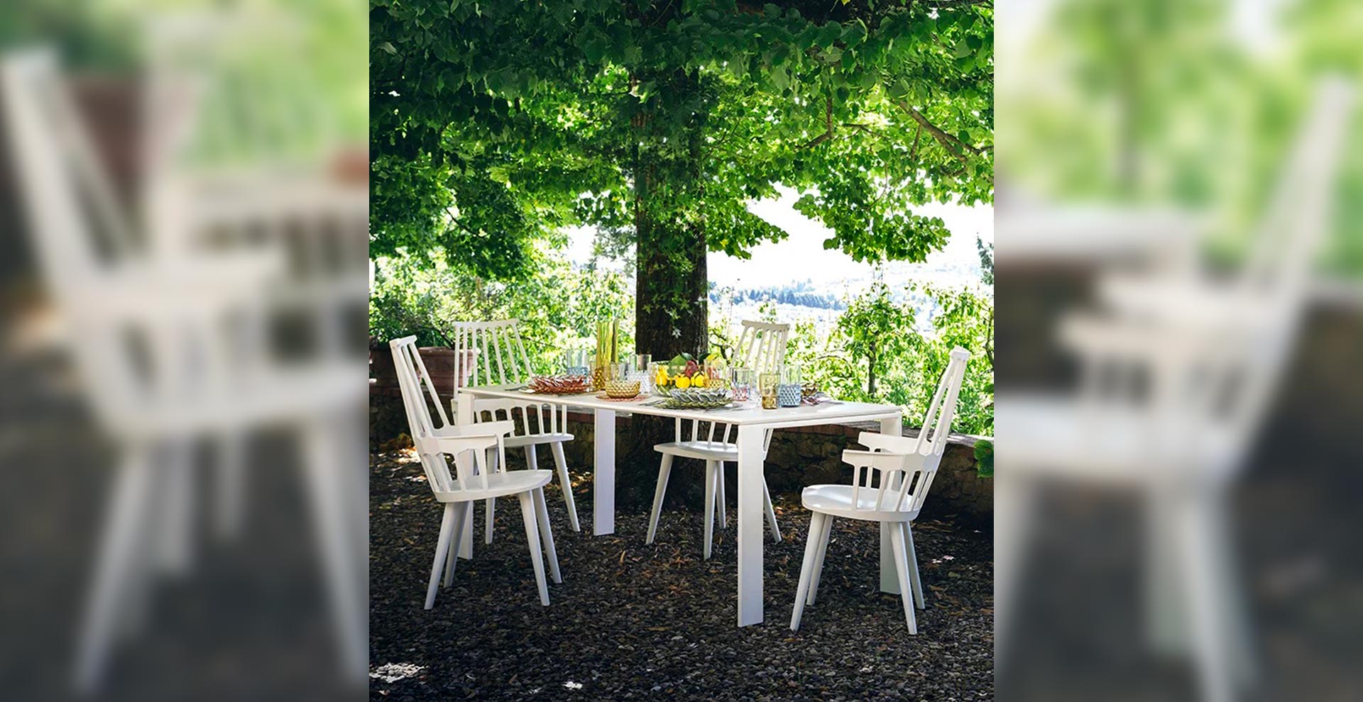 Four & Four Extendible outdoor Kartell