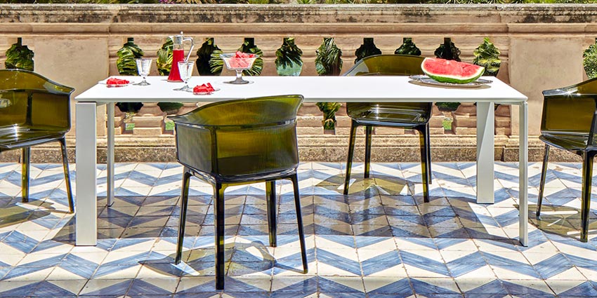 Four & Four Extendible outdoor Kartell