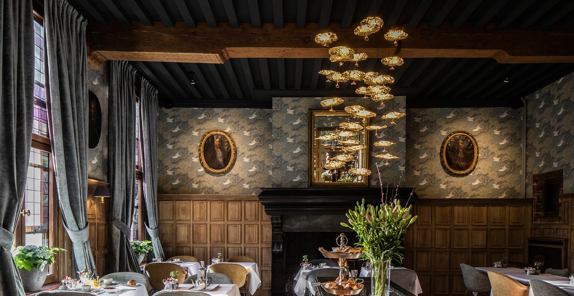 Gold Moon Chandelier Catellani & Smith