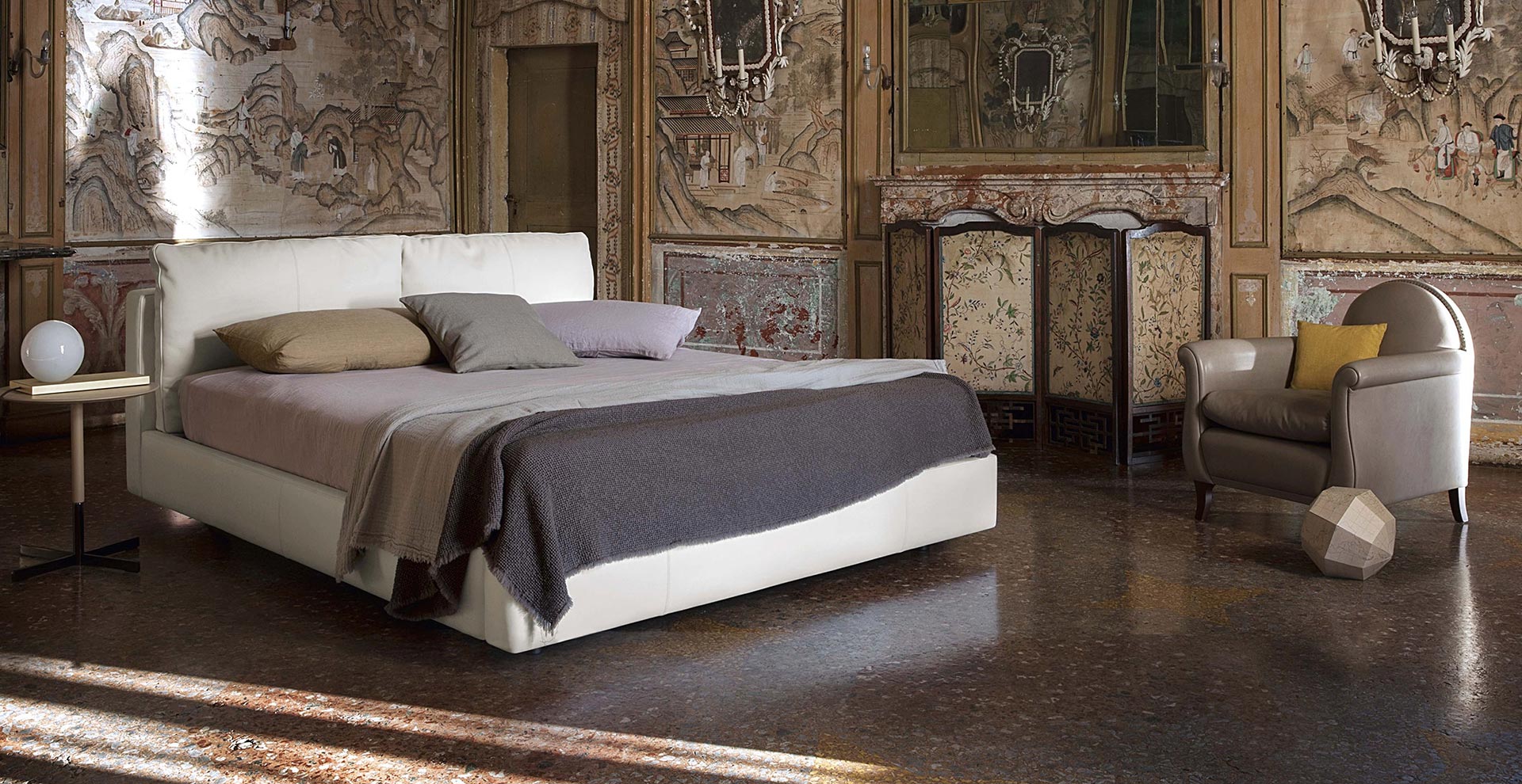 Massimosistema bed Poltrona Frau