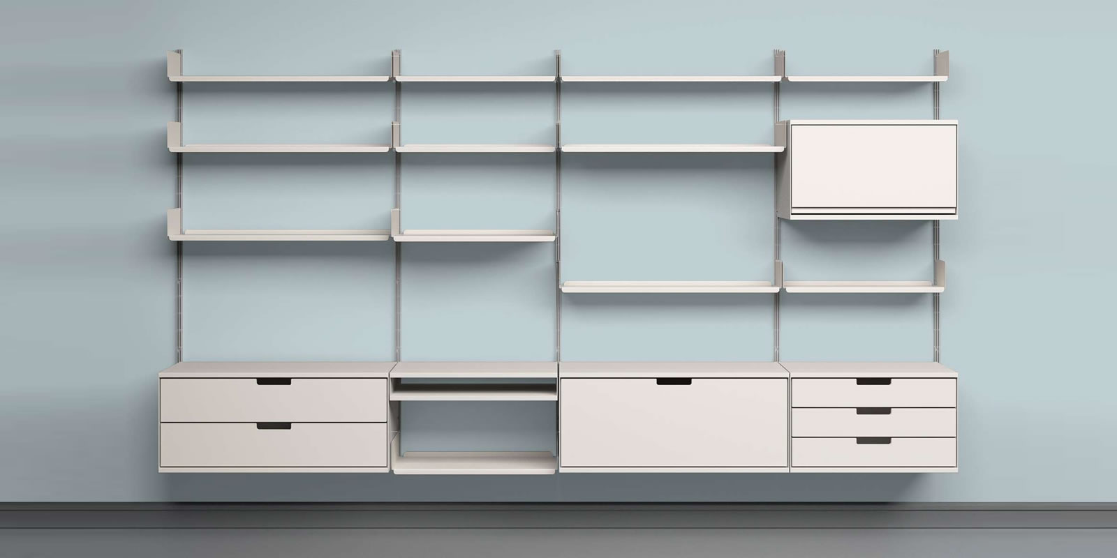 606 Universal Shelving System De Padova