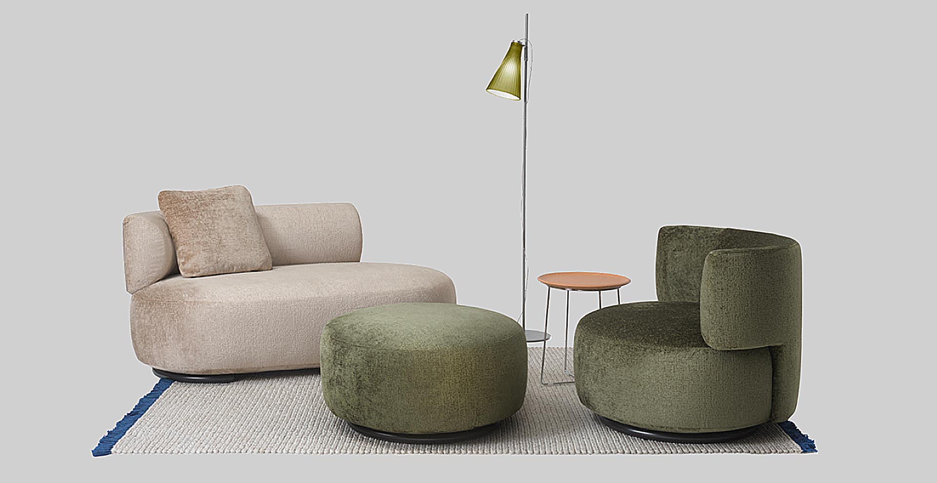 K-Waiting sofa Kartell
