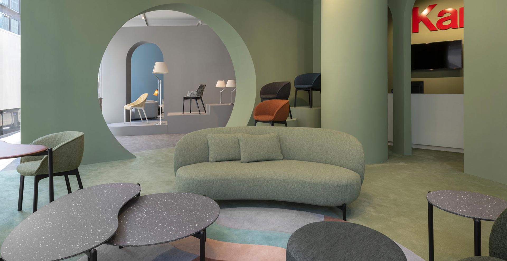 K-Waiting sofa Kartell