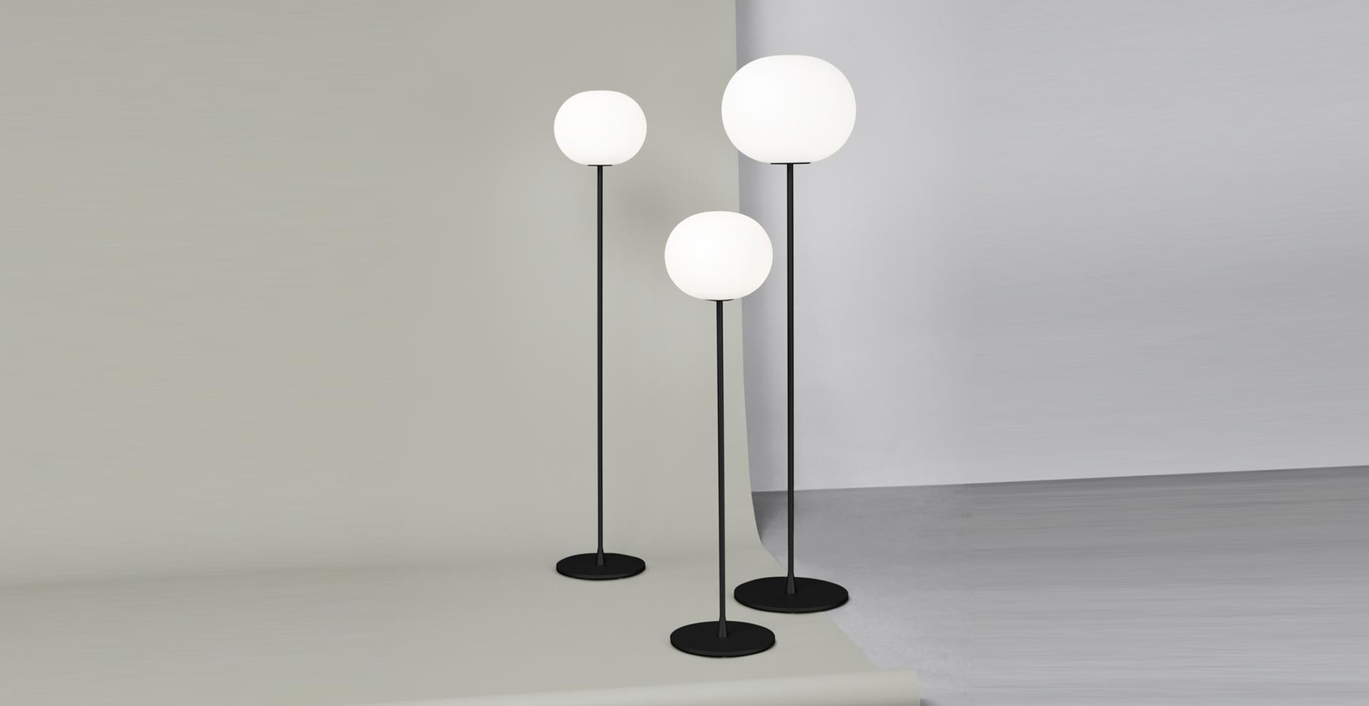 Glo-ball floor Flos