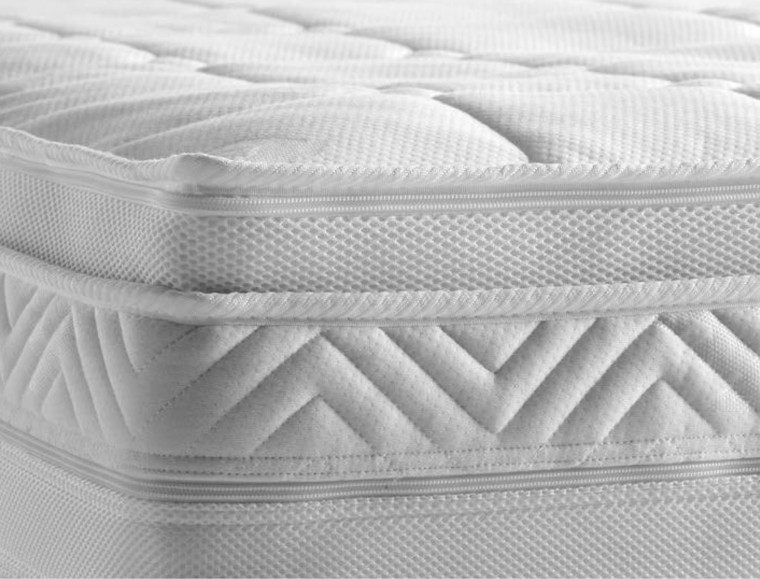 mattress memoform dual comfort top sense flou - cover and padding