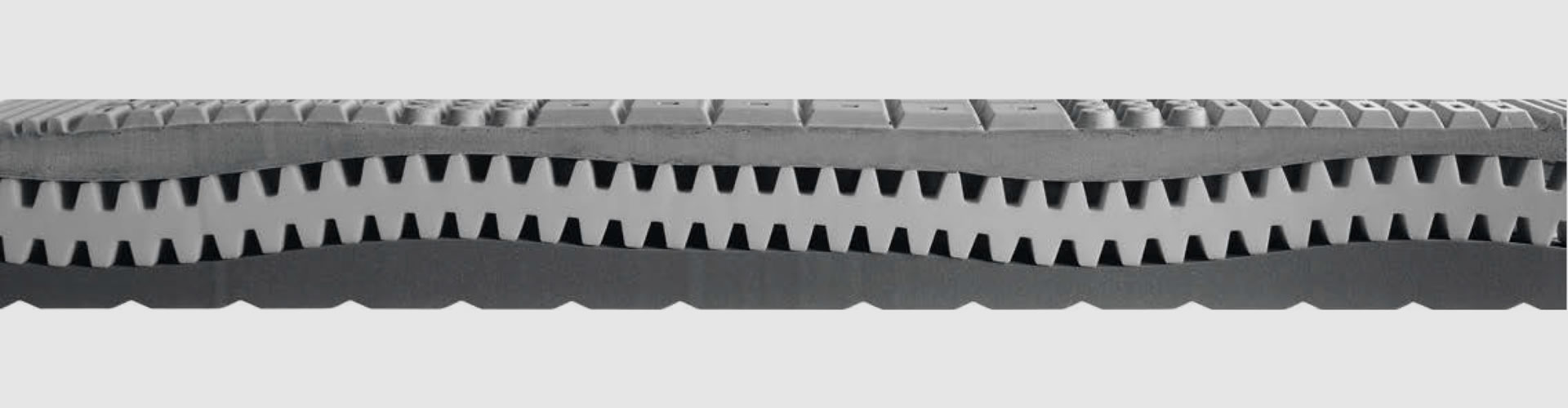 materasso wavecare flou - blocco ergonomico