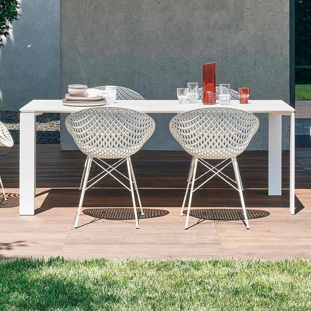 Four outdoor Kartell