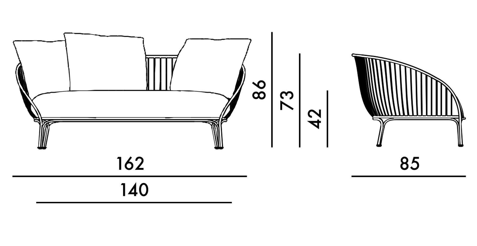 HiRay Sofa Kartell