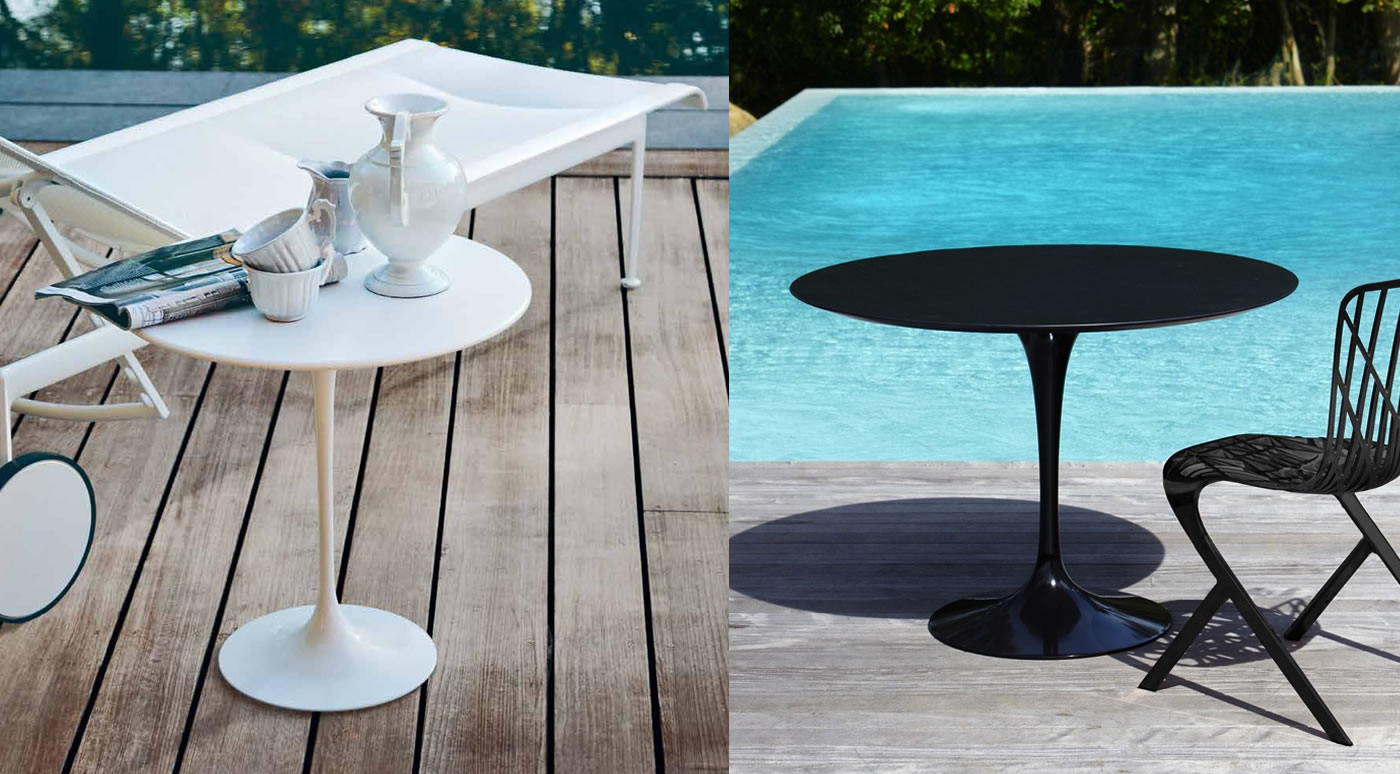 Saarinen Outdoor Knoll Outdoor Saarinen Outdoor Knoll Tables