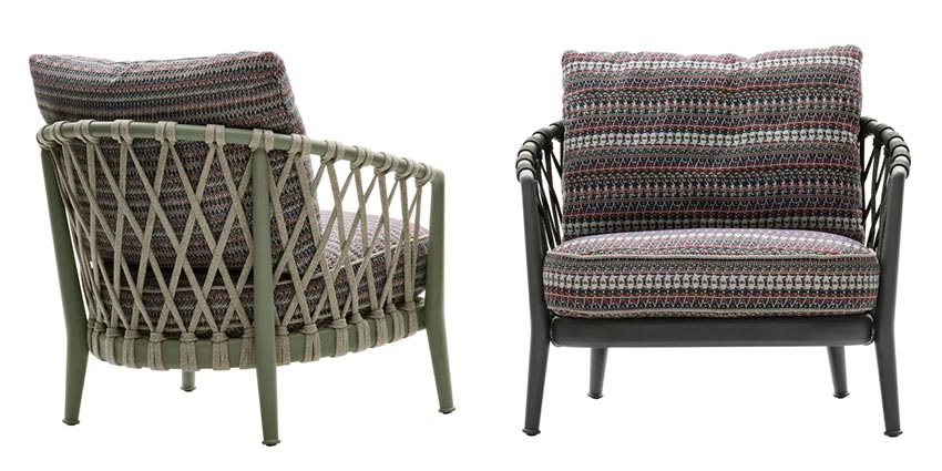 Outdoor-Sessel Erica '19 B&B Italia