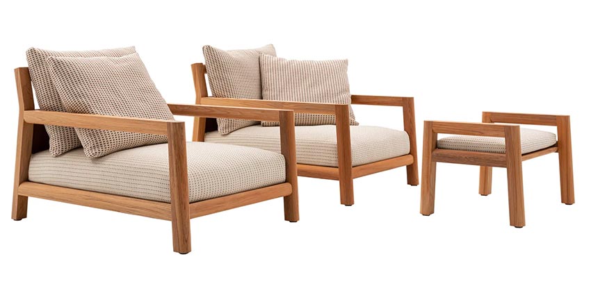 Outdoor Armchair Pablo outdoor B&B Italia