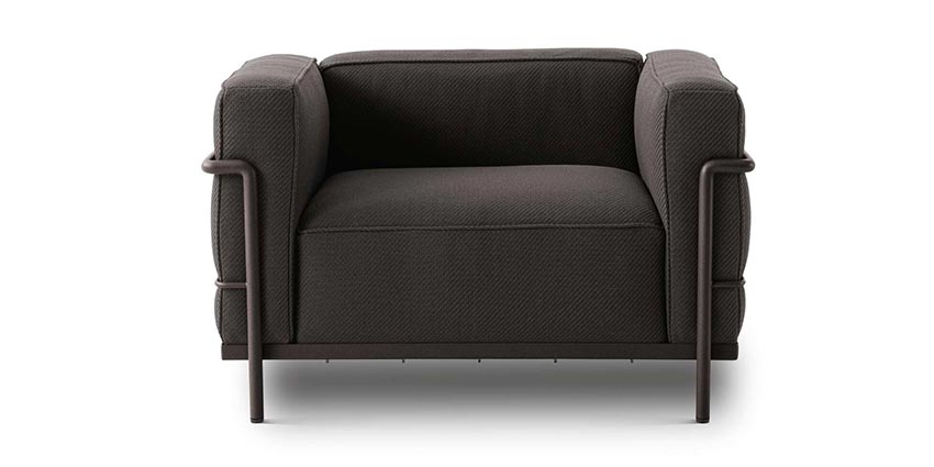 Outdoor armchair LC3 outdoor Cassina