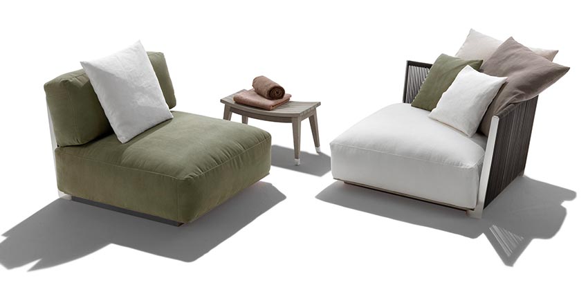 poltrona outdoor Vulcano Flexform