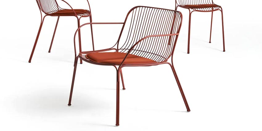 Outdoor armchair HiRay Kartell