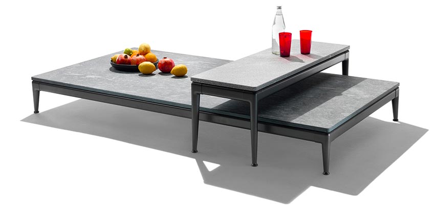 Outdoor low table Pico outdoor Flexform