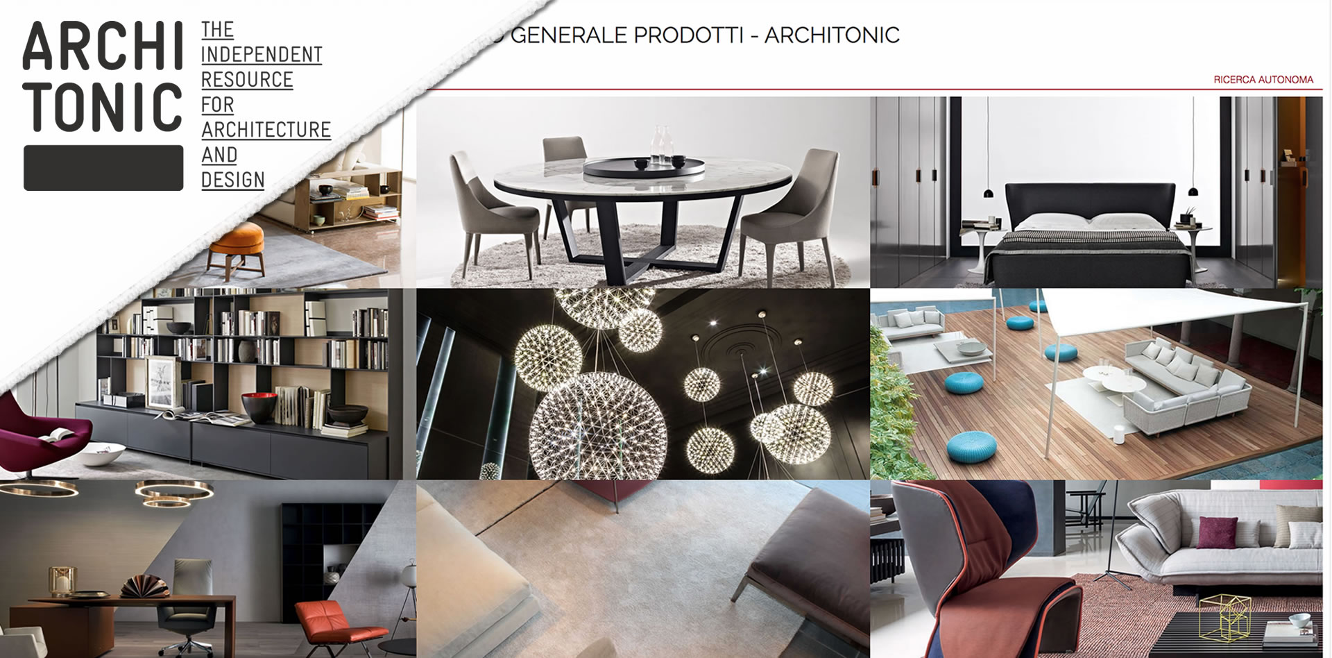 Gesamtkatalog Architonic - Gerosa Design