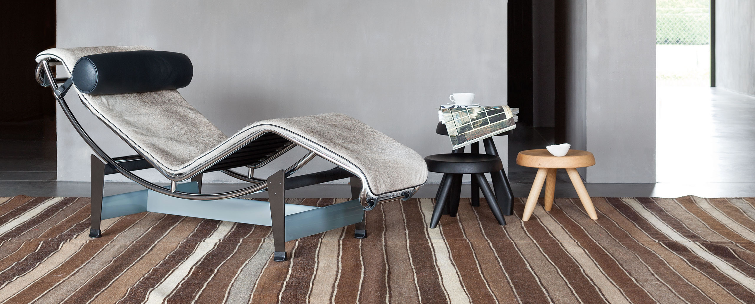 LC4 Villa Church Le Corbusier Cassina chaise lounge lc4 villa church cassina special edition lc4 villa church cassina