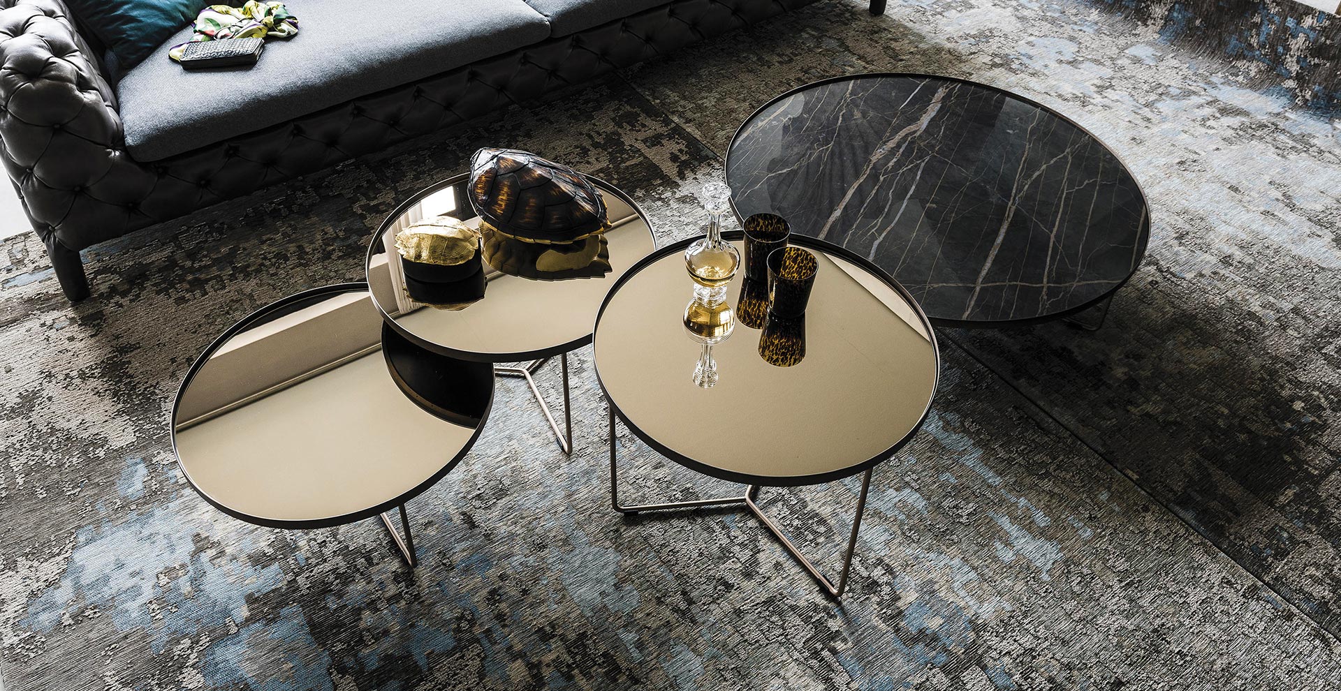 Billy Keramik Cattelan Italia - small table billy keramik cattelan