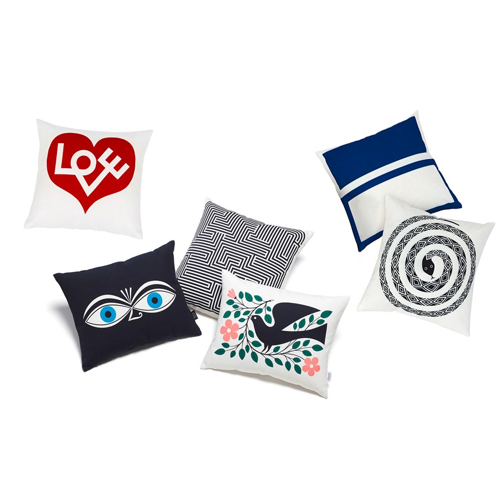 Graphic Print Pillows & Classic Maharam Pillows Vitra