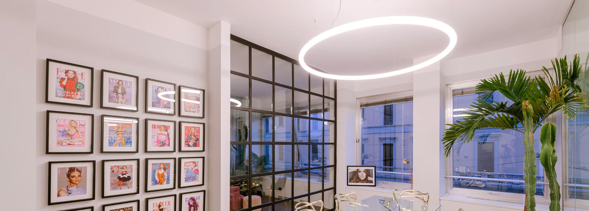 Alphabet of light suspension Artemide