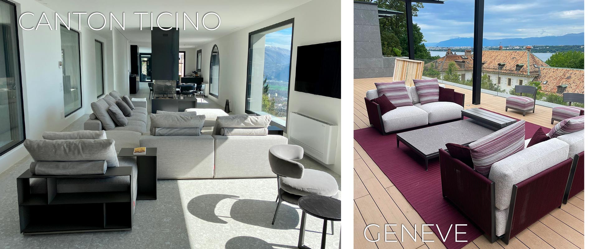 Gerosa Design Projekte - Canton Ticino - Geneve