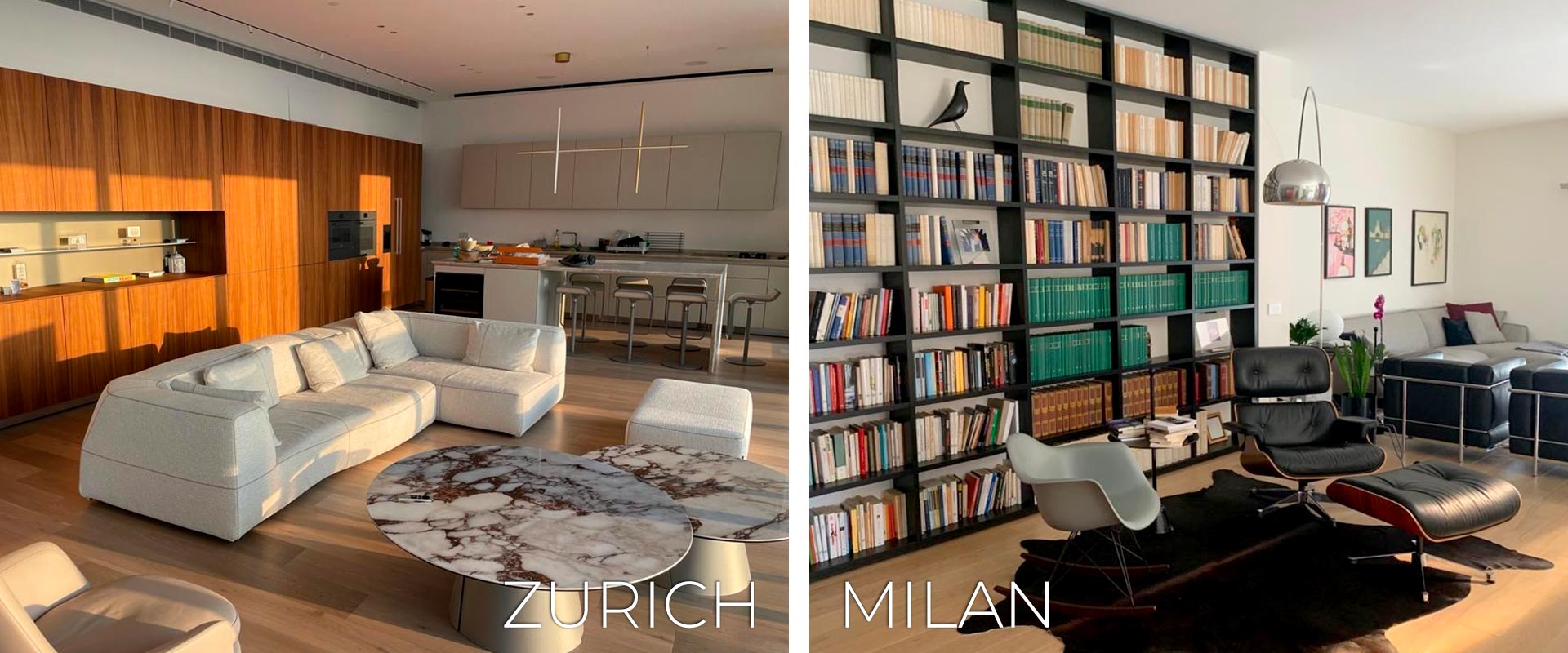 Gerosa Design Projekte - Zurich - Milan
