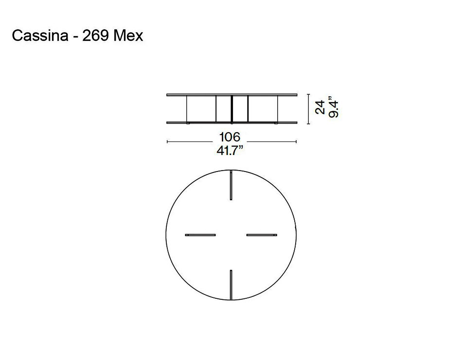 Mex 269 Cassina